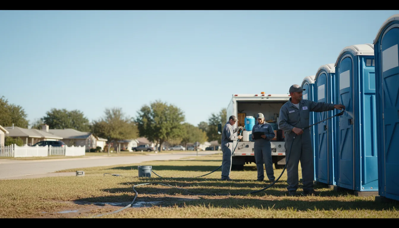 Long-Term Portable Toilet Rental in Emporia, VA near me